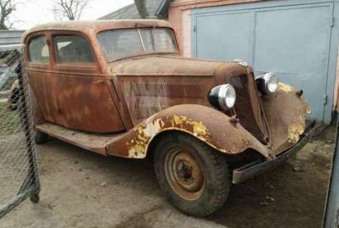 Унікальний німецький автомобіль "знайшовся" в Україні Унікальний німецький автомобіль "знайшовся" в Україні