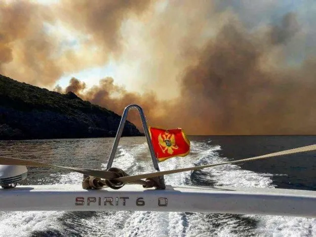 Лісові пожежі дістались до Чорногорії 