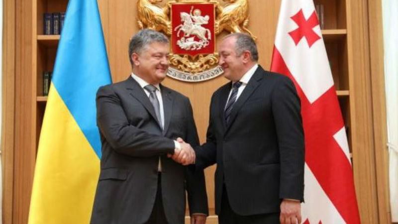 Україна та Грузія підписали декларацію про стратегічне партнерство