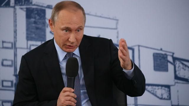 Путіна запитали про корупцію – він перевів стрілки на Україну Путіна запитали про корупцію – він перевів стрілки на Україну