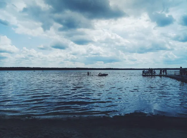 Біле озеро розташоване біля села Рудка (Рівненська область) 