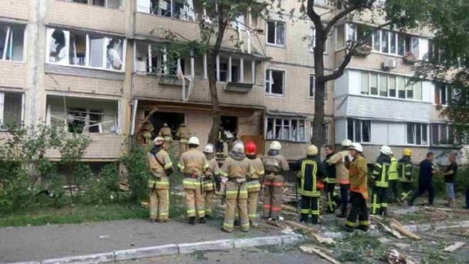 Нові деталі потужного вибуху у Києві