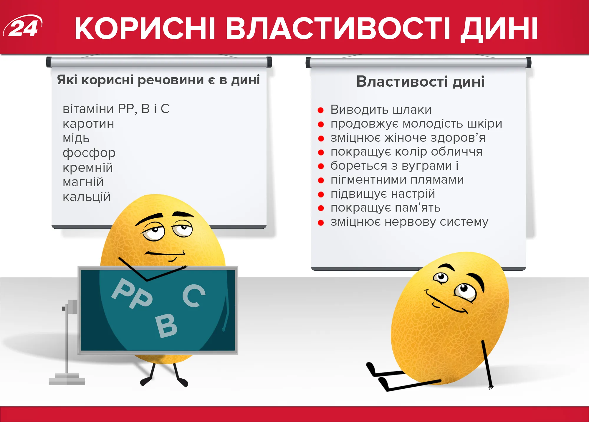 Корисні властивості дині