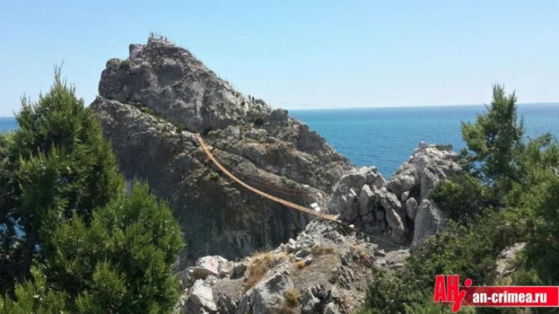 В Крыму поломался мост, который ранее активно рекламировали оккупанты