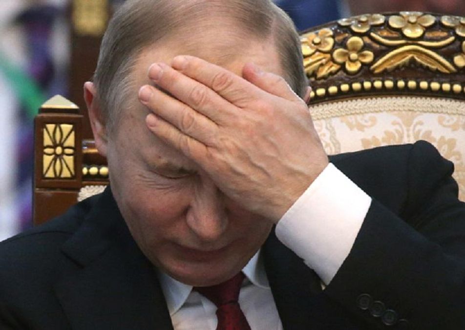 Карикатурист дотепно зобразив Путіна-цензора Карикатурист дотепно зобразив Путіна-цензора
