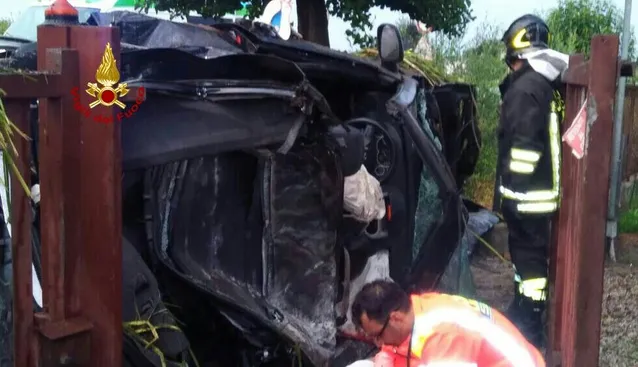 Фото з місця смертельної ДТП в Італії 