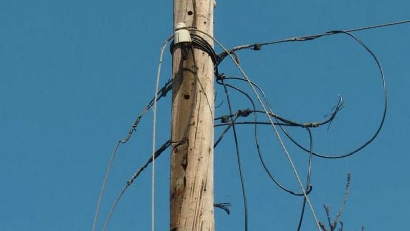Рік без світла: терористи знов пошкодили лінію електропередач у Зайцевому