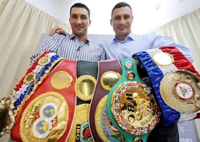 У 2011 році брати Клички зібрали усі чемпіонські пояси У 2011 році брати Клички зібрали усі чемпіонські пояси