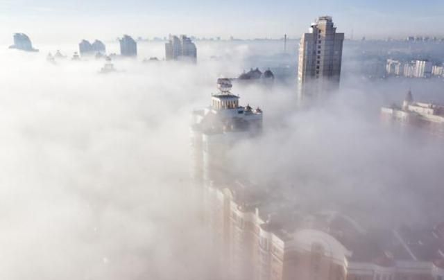 Киев на несколько дней может затянуть дымкой из-за жары