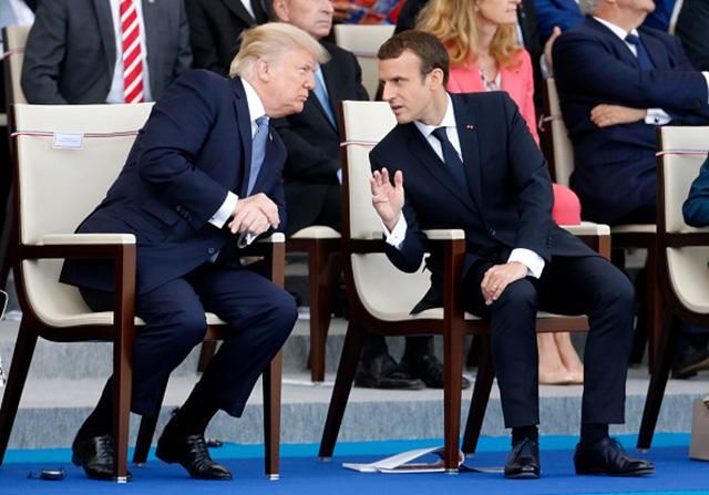 Трамп обговорив із Макроном ситуацію в Україні та інших країнах Трамп обговорив із Макроном ситуацію в Україні та інших країнах