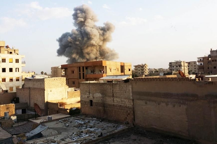 29 мирных жителей погибли в результате атаки сил США на столицу "Исламского государства"