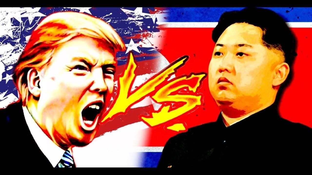 Столкновение США и КНДР: версия карикатуриста