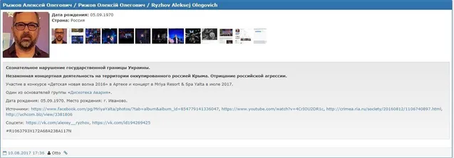 Дискотека аварія, Крим, Миротворець Дискотека аварія, Крим, Миротворець