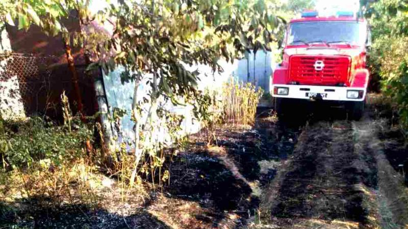 Масштабный пожар в Одесской области: 8 дач превратились в пепелище