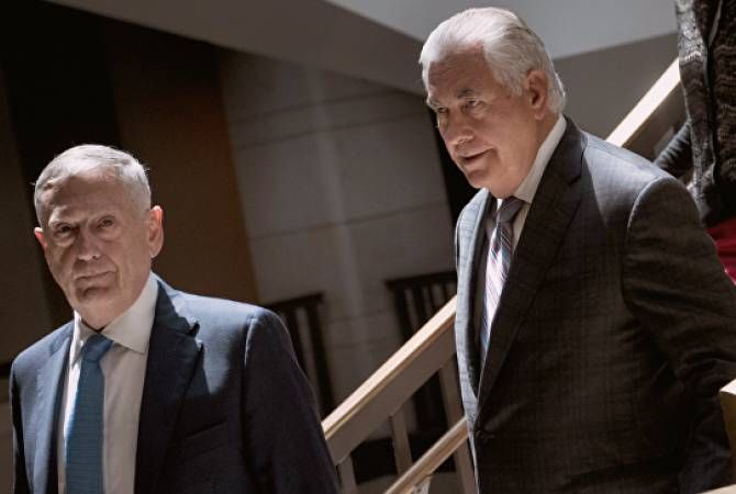 Тіллерсон і Меттіс пояснили мету США у Північній Кореї Тіллерсон і Меттіс пояснили мету США у Північній Кореї