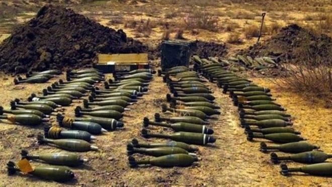 В Украине утилизируют боеприпасов на 168 миллионов гривен В Украине утилизируют боеприпасов на 168 миллионов гривен