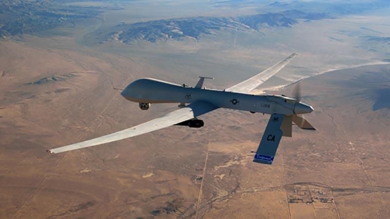 Військовий безпілотник США розбився на території Туреччини Військовий безпілотник США розбився на території Туреччини