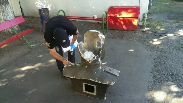 За фактом повалення бюсту Жукова в Одесі поліція відкрила справу За фактом повалення бюсту Жукова в Одесі поліція відкрила справу