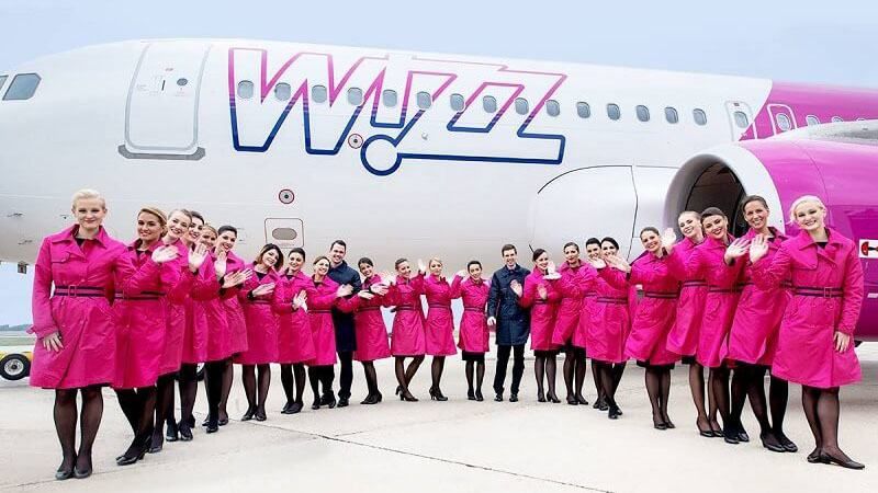 Wizz Air запускает пять новых рейсов из Украины в Европу