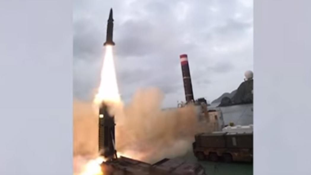 Появилось видео испытаний ракеты Южной Кореи