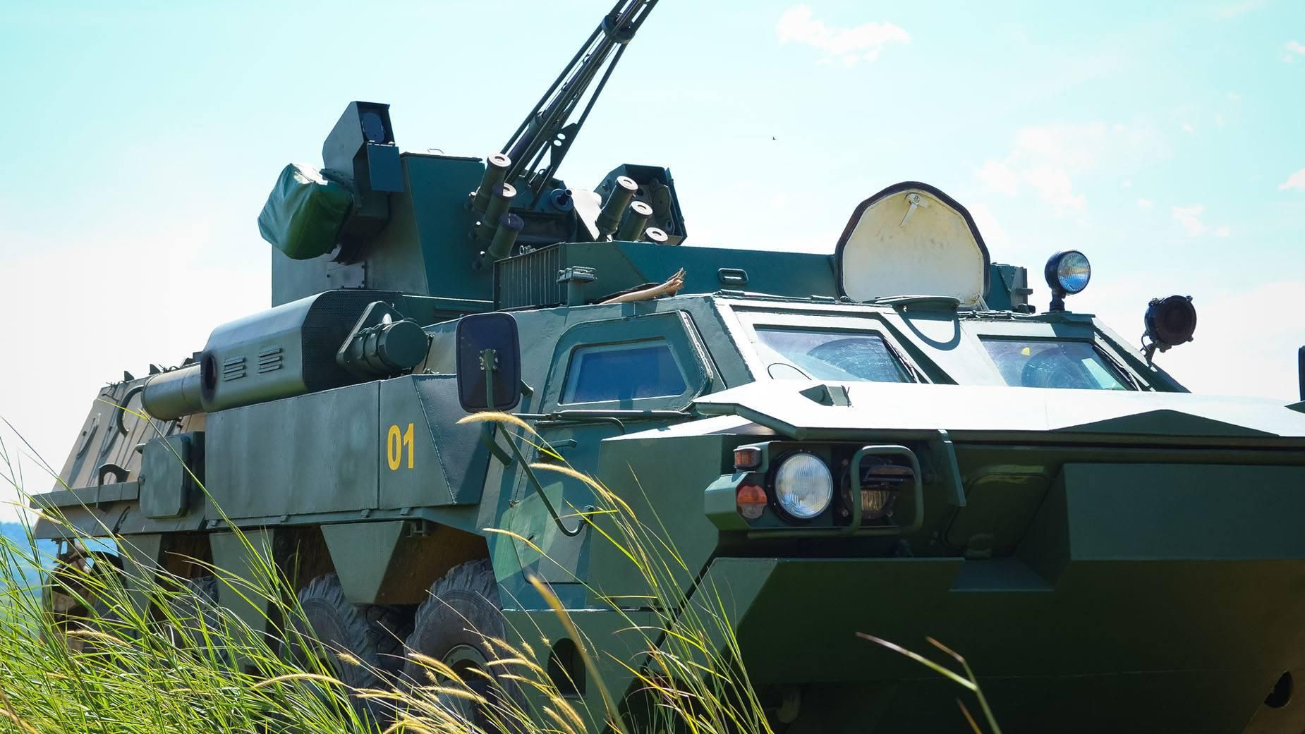 "Укроборонпром" показав новітнє українське озброєння, створене під час війни на Донбасі