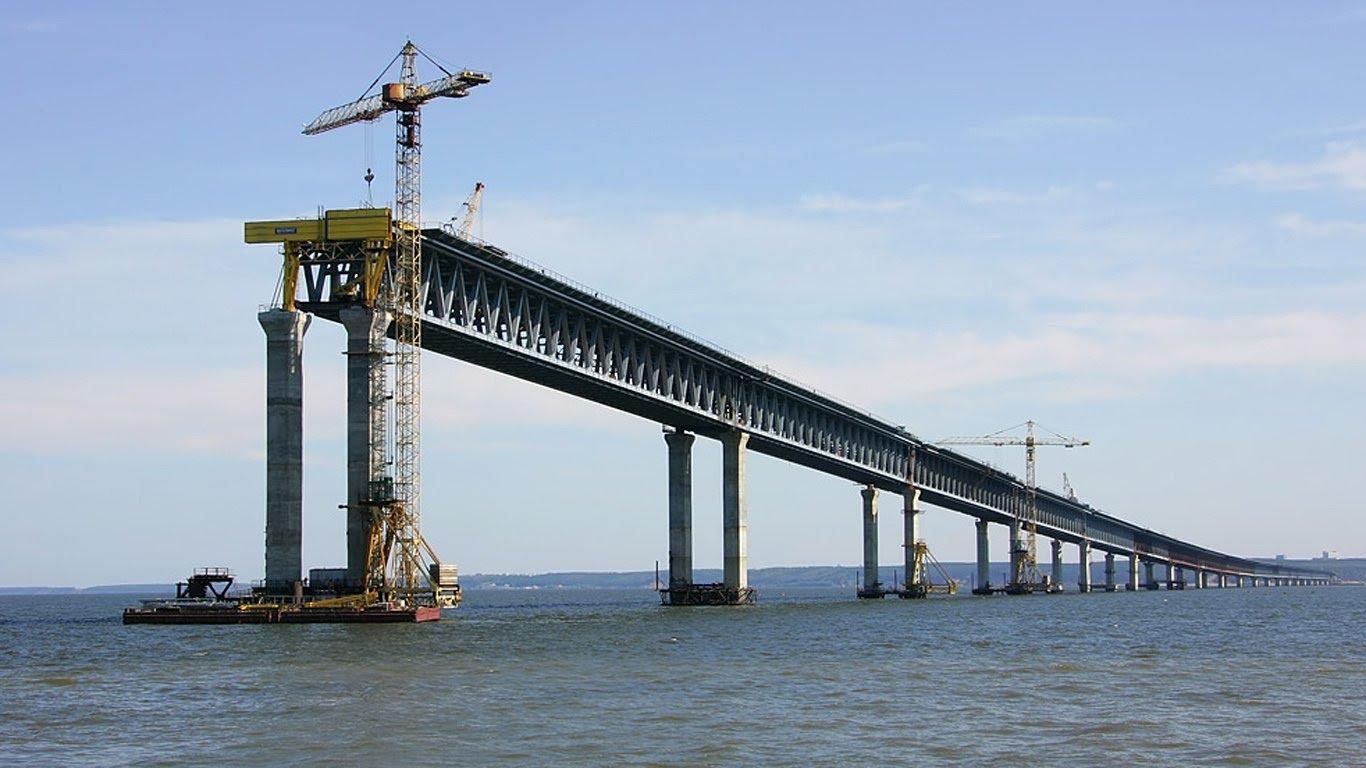 Керченский мост втрое дороже самой длинной переправы в Китае