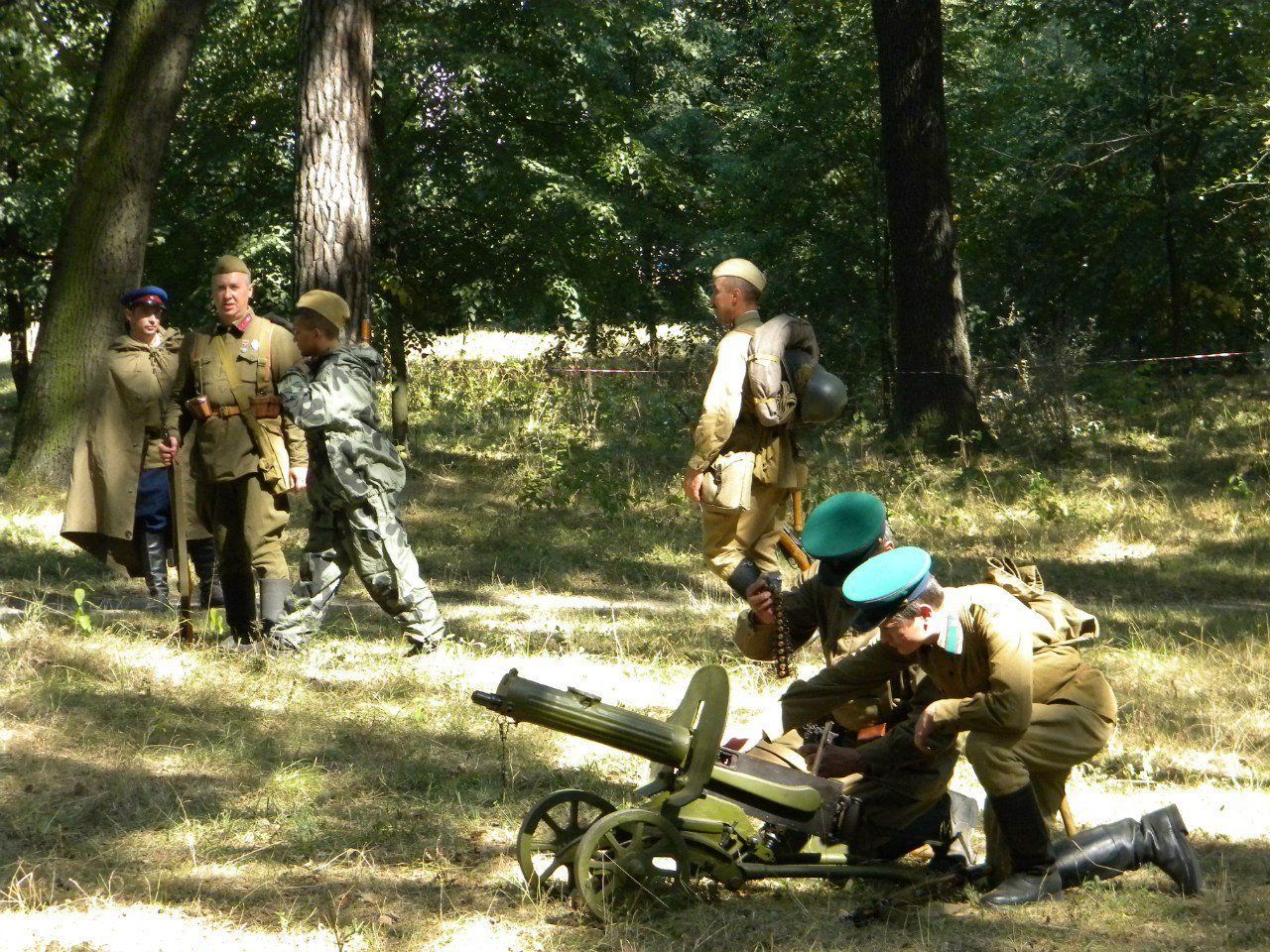 Під Вінницею відтворили бій часів Другої світової війни