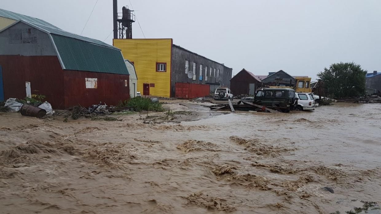 В России река затопила город в результате тайфуна: красноречивое видео