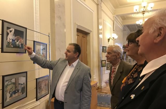 В Киеве открыли выставку художественных работ сына Ивана Франко – Тараса
