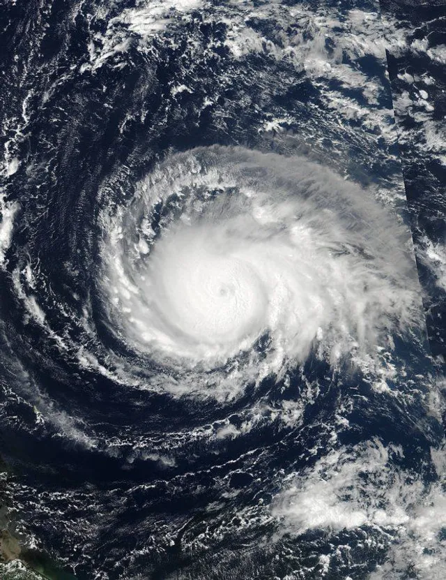 Фото урагану Ірма з космосу
