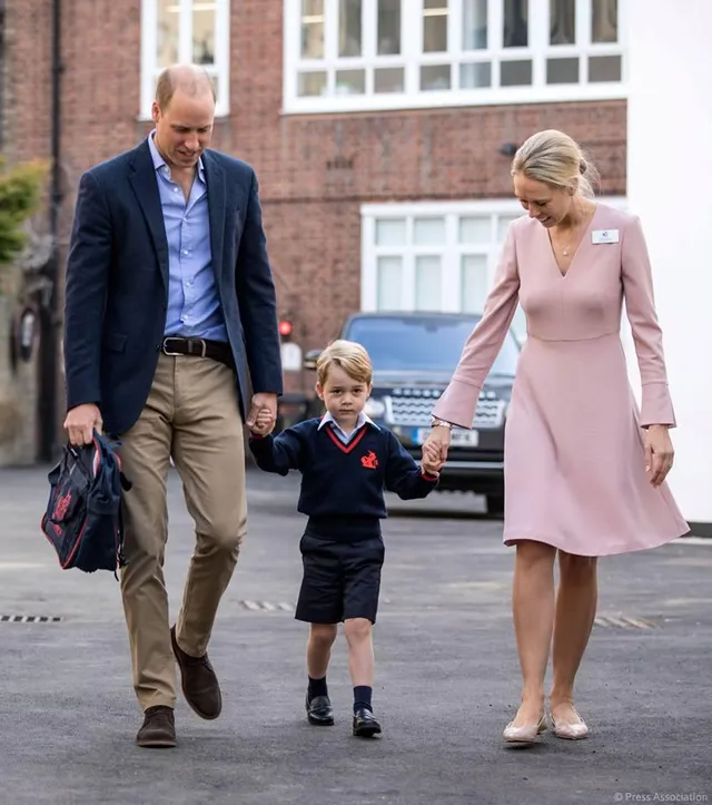 Принц Джордж вперше пішов до школи 