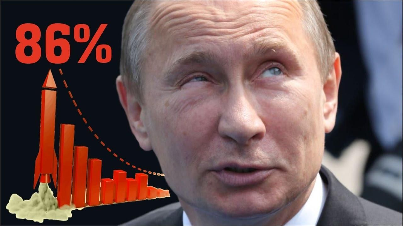 В России подсчитали рейтинг Путина: цифры впечатляют