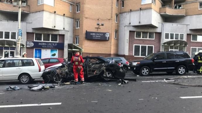 У МВС розповіли деталі про загиблого внаслідок вибуху автомобіля в центрі Києва Тимура Махаурі