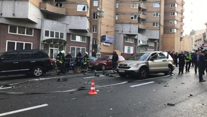 Погиб Тимур Махаури от взрыва на Бессарабке - видео взрыва