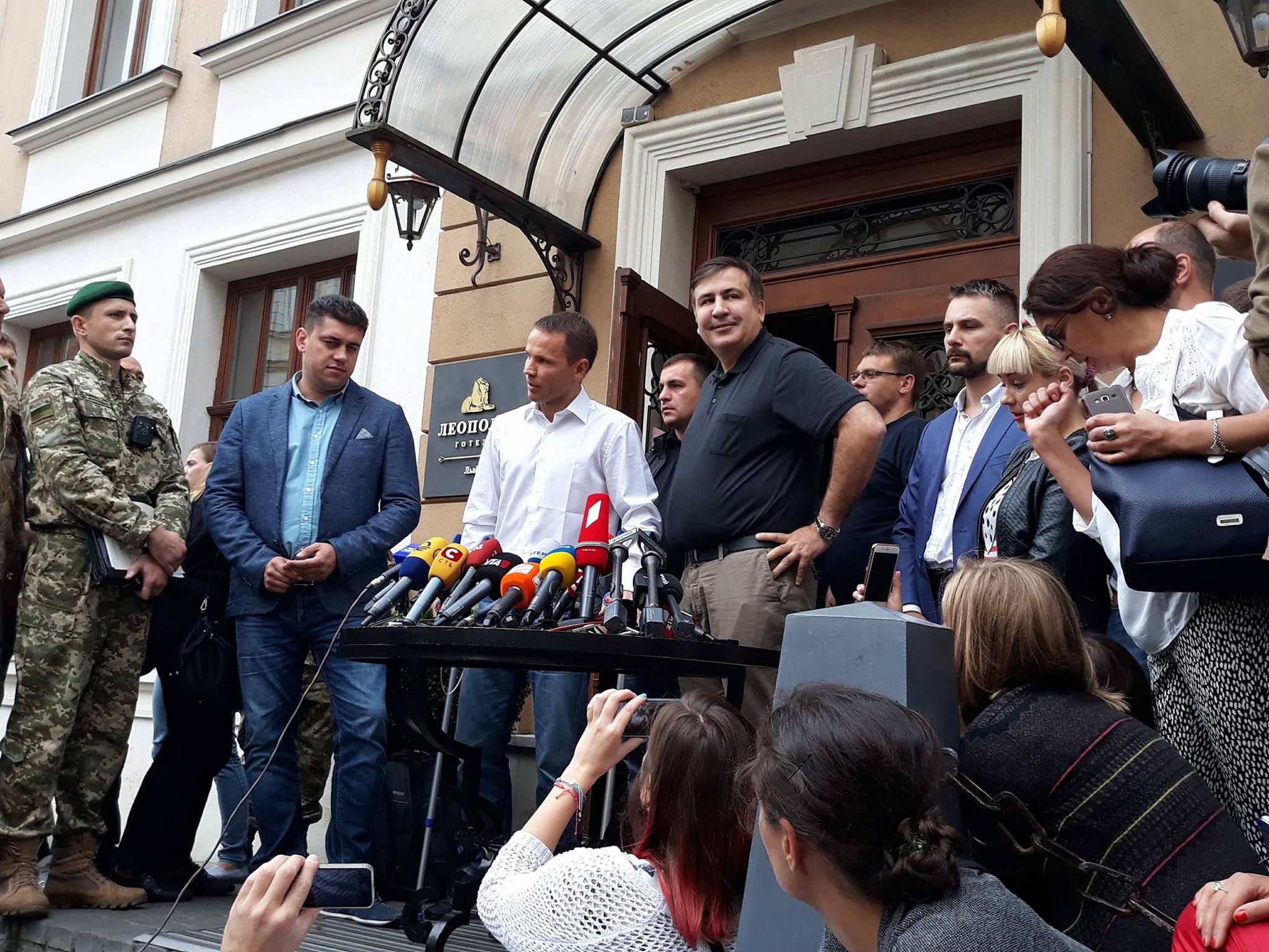 Саакашвили: дата суда во Львове из-за незаконного въезда в Украину