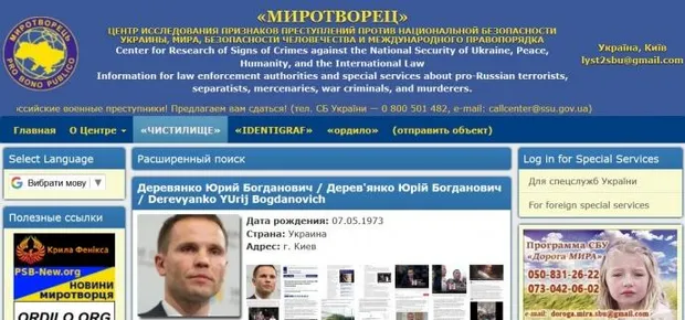Юрій Дерев’янко потрапив до бази Юрій Дерев’янко потрапив до бази