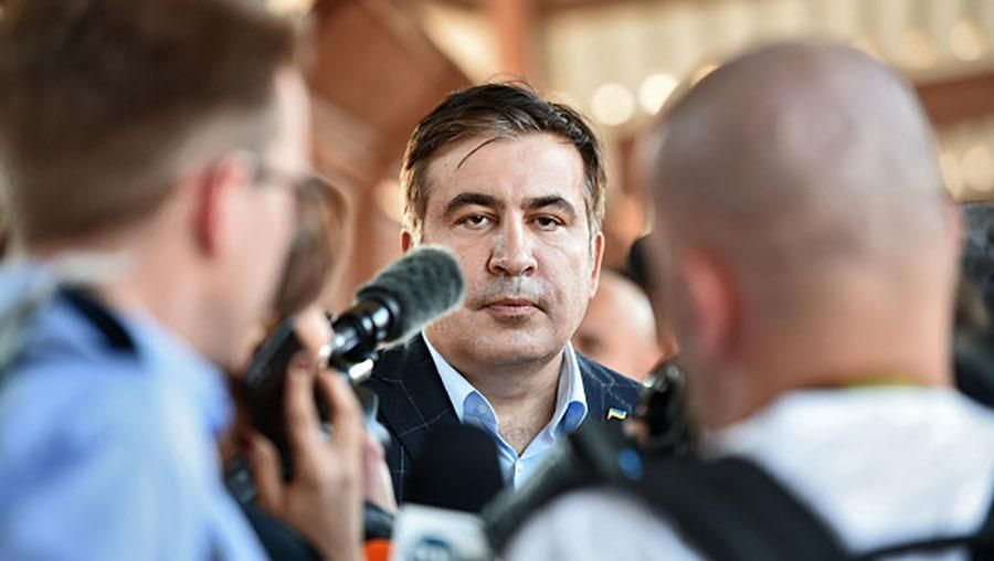 Саакашвили во Львове не вернулся ночью в отель