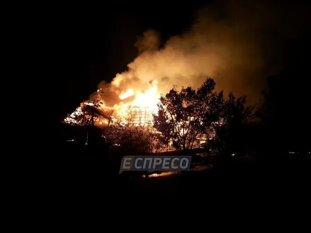 У Києві горів ресторан У Києві горів ресторан