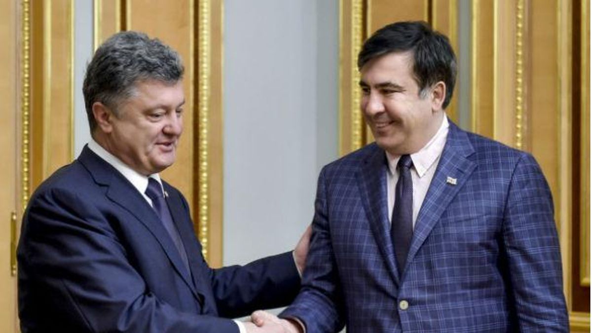 Вам не соромно? – Саакашвілі каже, що Порошенко хотів його прослуховувати Вам не соромно? – Саакашвілі каже, що Порошенко хотів його прослуховувати