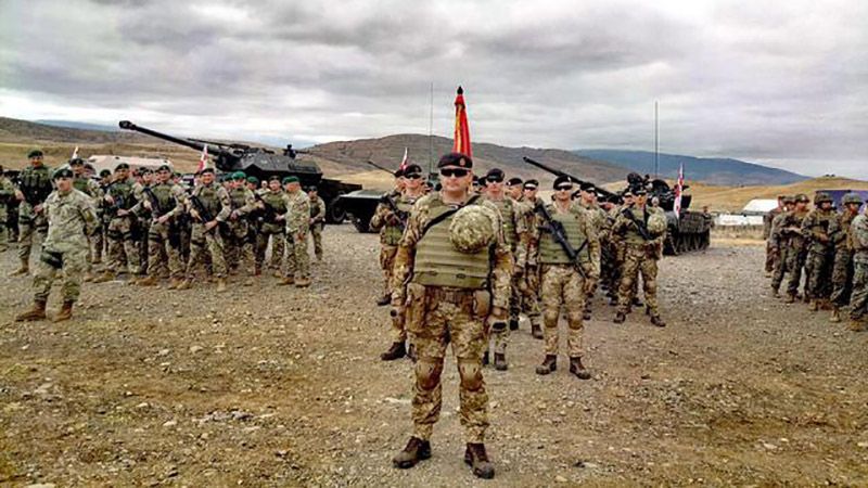 Украинские морпехи показали свою мощь на учениях в Грузии Украинские морпехи показали свою мощь на учениях в Грузии