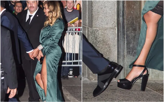 Бейонсе вперше з'явилася на публіці після пологів Бейонсе вперше з'явилася на публіці після пологів