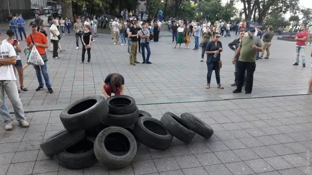 Пожежа в таборі Пожежа в таборі