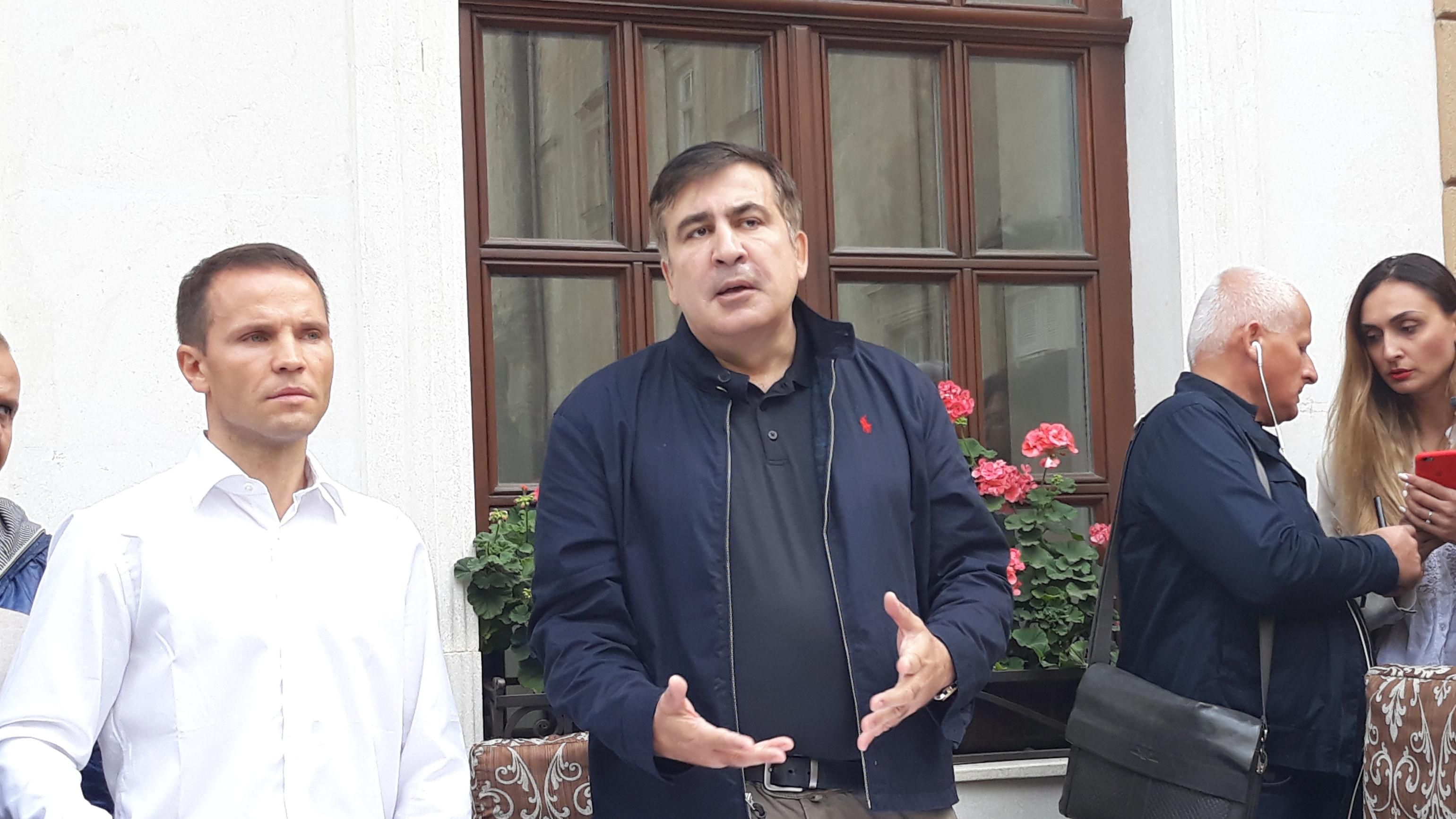 Саакашвили анонсировал еще один митинг в Киеве