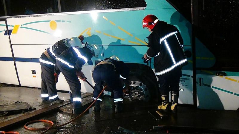 В Ивано-Франковске перевернулся автобус с польскими паломниками: подробности
