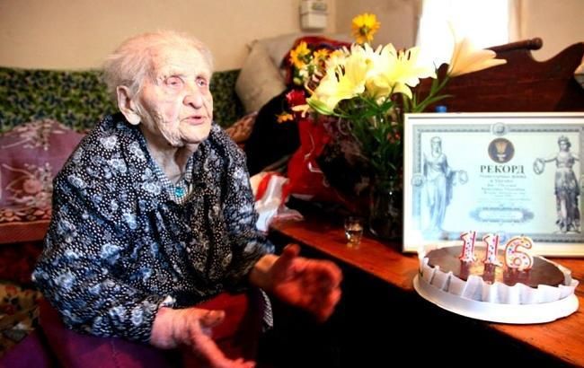 Українка претендує на звання найстаршого жителя планети