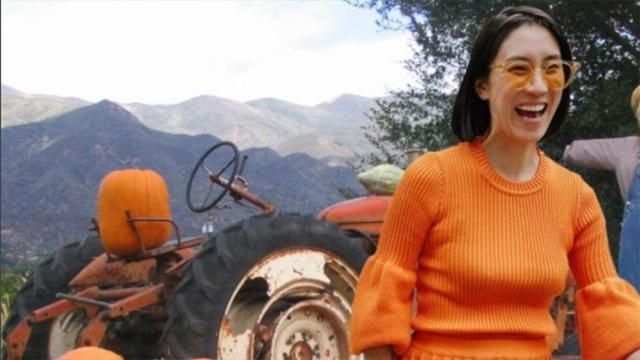 Відомий модний редактор засвітилася у костюмі українського дизайнера