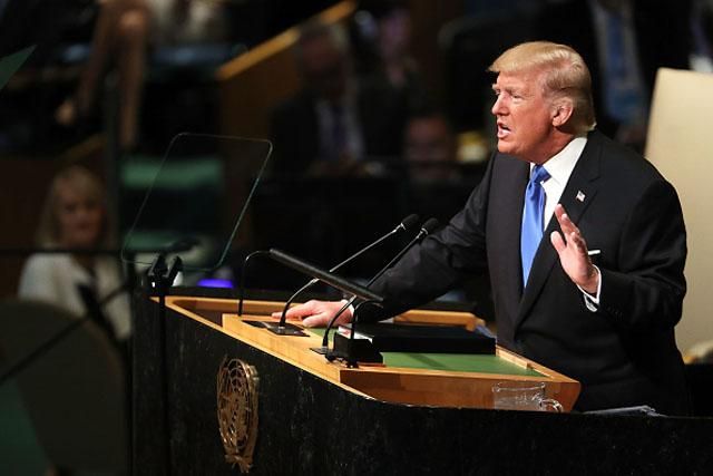Трамп став на захист суверенітету України під час виступу на Генасамблеї ООН