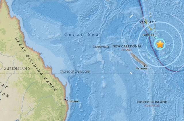 У Тихому океані стався сильний землетрус У Тихому океані стався сильний землетрус
