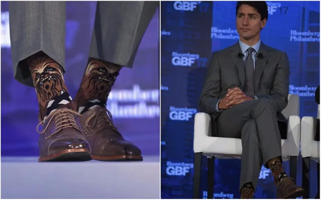 Джастін Трюдо на економічному форумі Джастін Трюдо на економічному форумі