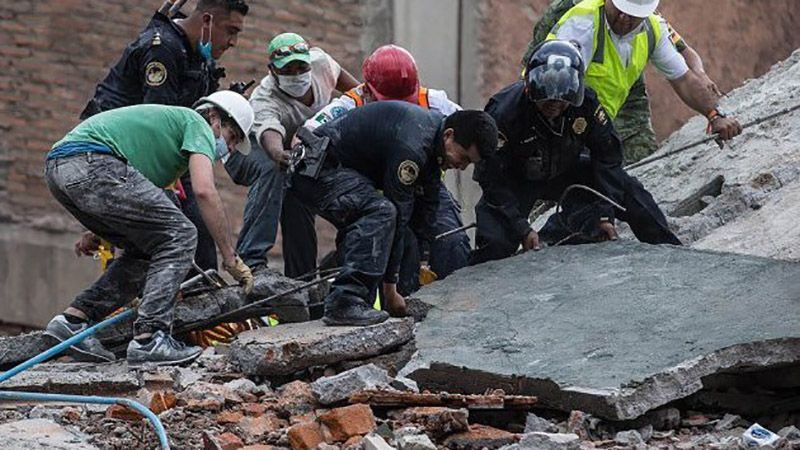 Збільшилась кількість жертв землетрусу в Мексиці 